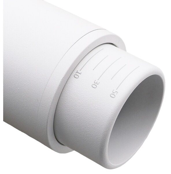 Bodové svítidlo do 3-fázového lištového systému MICA 1xGU10/25W/230V bílá
