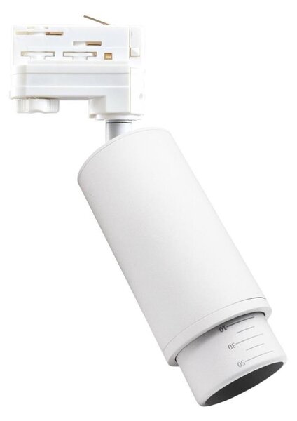 Bodové svítidlo do 3-fázového lištového systému MICA 1xGU10/25W/230V bílá