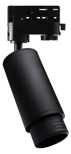 Bodové svítidlo do 3-fázového lištového systému MICA 1xGU10/25W/230V černá