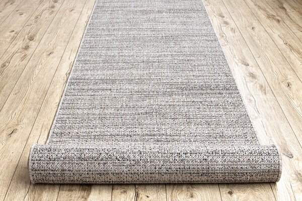 Balta Běhoun Sisal FLOORLUX 20389 stříbrný / černý Šíře: 100 cm