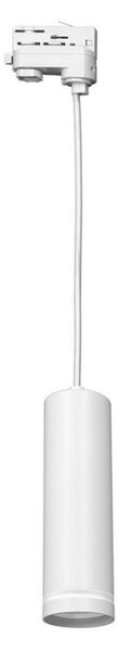 Lustr na lanku do 3-fázového lištového systému PIPE 1xGU10/25W/230V bílá