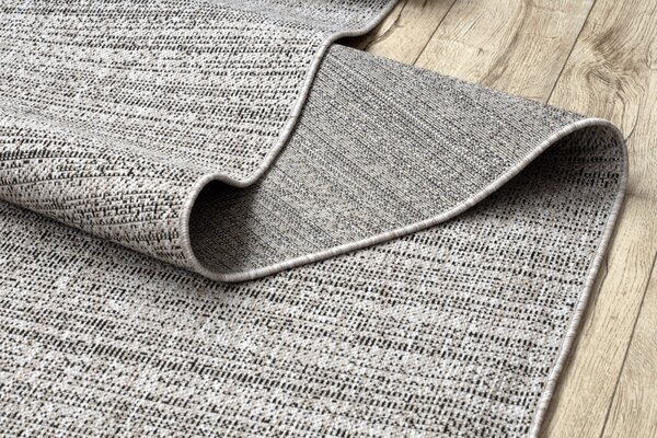 Balta Běhoun Sisal FLOORLUX 20389 stříbrný / černý Šíře: 100 cm
