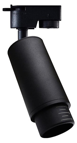 Bodové svítidlo do lištového systému MICA 1xGU10/25W/230V 1-fázové černá
