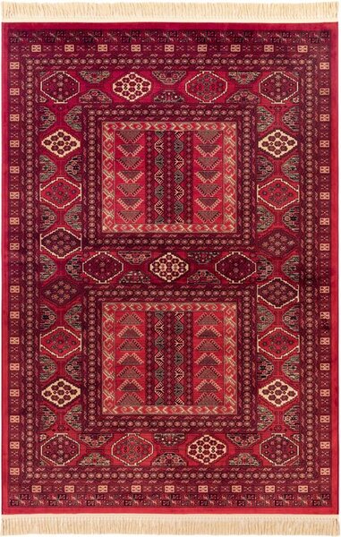 Klasický kusový koberec Ragotex Beluchi 61415 1616 červený Rozměr: 65x110 cm