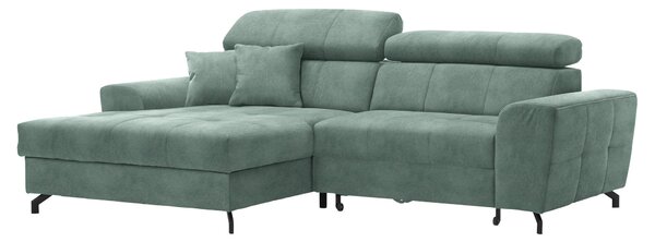ROHOVÁ SEDAČKA, textil, mátově zelená Carryhome - Sedací soupravy, Online Only