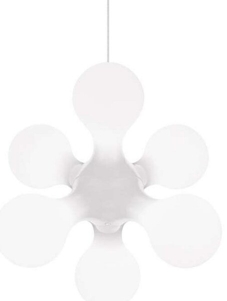 Závěsná svítidlo kdln, ATOMIUM, stmívatelné, Bílá, Obývací pokoj, Kov, Design