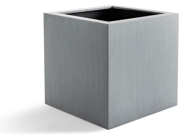 Argento Cube, květináč Barva květináče: Přírodní šedá, Rozměry: 30x30x30 cm