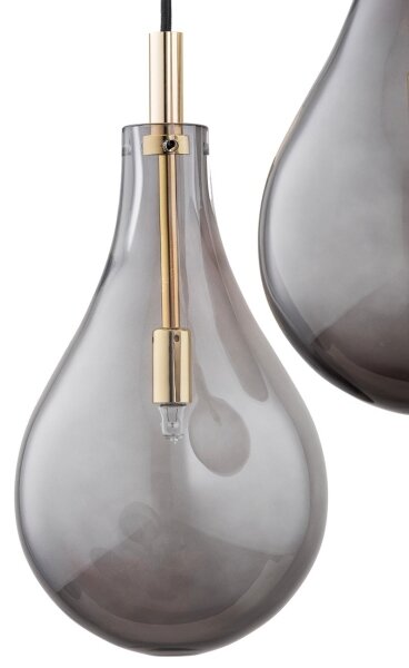 Argon 6105 - Lustr na lanku OAKLAND 3xG9/6W/230V černá