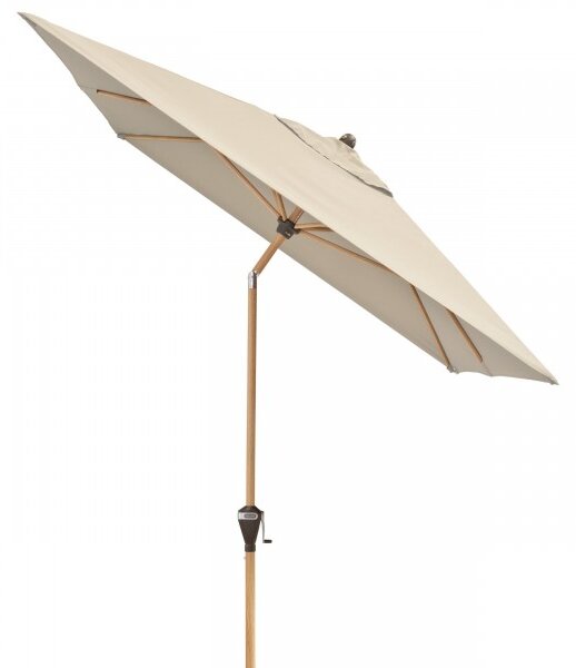 Doppler ALU WOOD zahradní slunečník 300 x 200 cm béžová