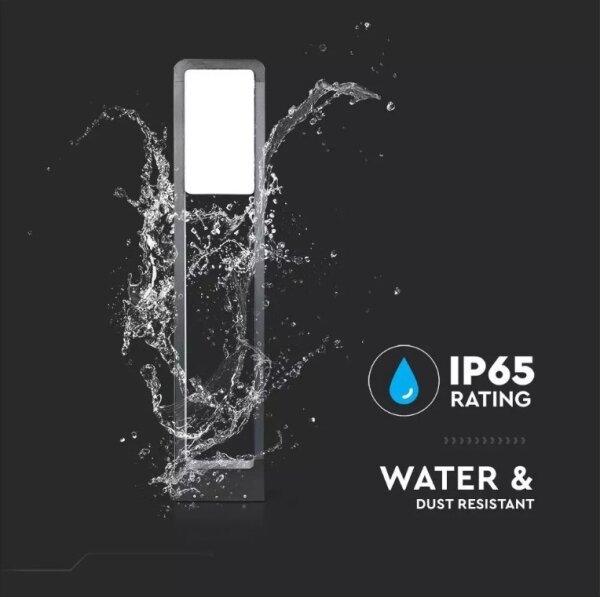 LED Venkovní lampa SAMSUNG CHIP LED/10W/230V 3000K IP65 černá