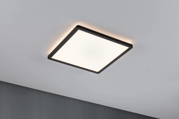 Paulmann 71001 - LED/16W Přisazený panel ATRIA 230V 3000K černá