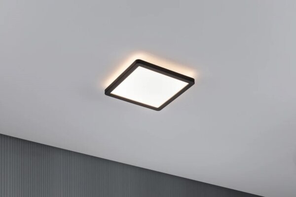 Paulmann 71000 - LED/11,2W Přisazený panel ATRIA 230V 3000K černá