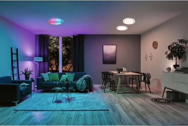 Paulmann 70547 - LED RGBW/38,5W Stmívatelné stropní svítidlo RAINBOW 230V + DO