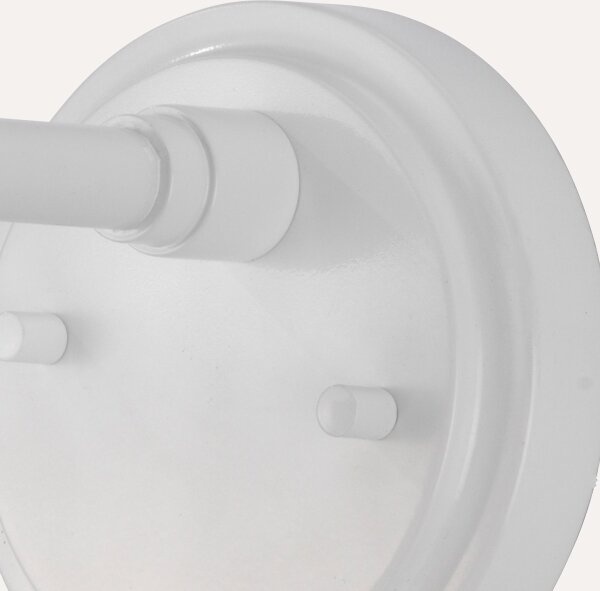 Elstead BATH-MORVAH1-W - Koupelnové nástěnné svítidlo 1xE27/60W/230V IP44 bílá