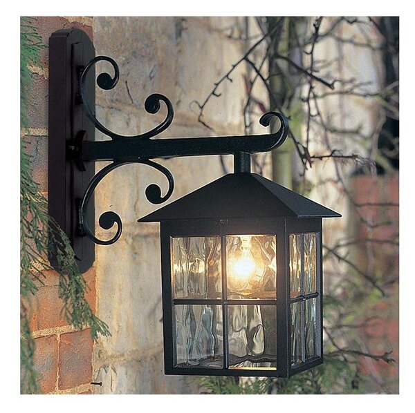 Elstead BL19-BLACK - Venkovní nástěnné svítidlo WINCHESTER 1xE27/100W/230V IP43