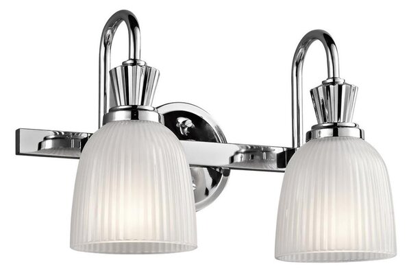 Elstead KL-CORA2-BATH - LED Koupelnové nástěnné svítidlo CORA 2xG9/3W/230V IP44
