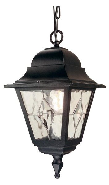 Elstead NR9-BLK - Venkovní lustr NORFOLK 1xE27/100W/230V IP43