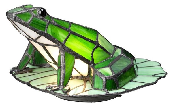 Elstead QZ-FROG-TL - LED Dekorační svítidlo TIFFANY 1xG9/3W/12/230V žába