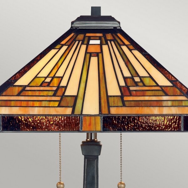 Elstead QZ-STEPHEN-TL - Stolní lampa Tiffany STEPHEN 2xE27/60W/230V
