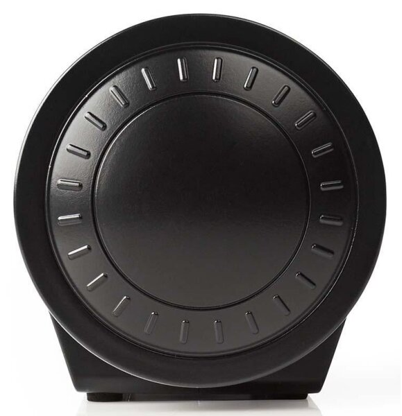 Nedis CLAR005BK - Radiobudík s LED displejem a projektorem 230V
