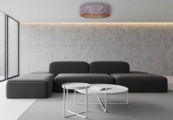 Brilagi - LED Stropní svítidlo VELVET LED/24W/230V 3000/4000/6400K šedá/zlatá