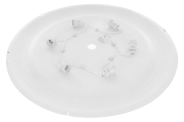 Brilagi - Stropní svítidlo CLARE 6xE27/40W/230V pr. 80 cm černá