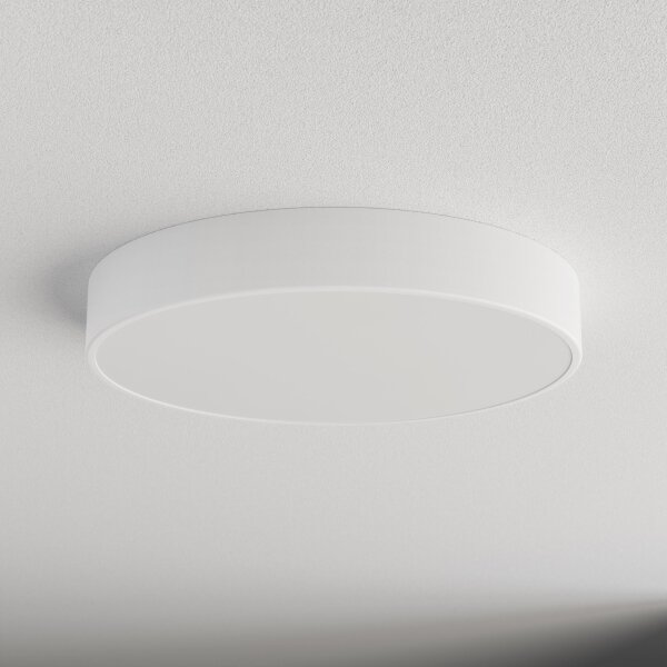 Koupelnové stropní svítidlo se senzorem CLEO 4xE27/24W/230V pr. 50 cm IP54 bílá