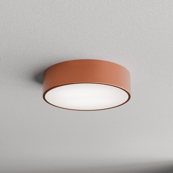 LED Stropní svítidlo CLEO LED/24W/230V 3000K pr. 30 cm měděná