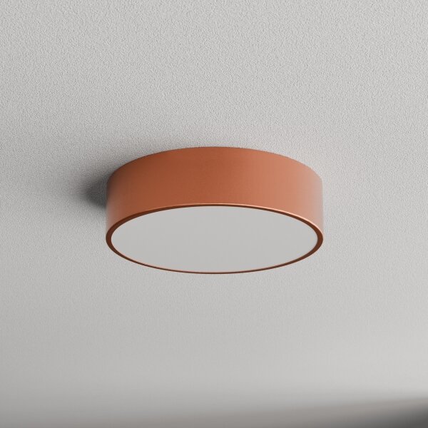 LED Stropní svítidlo CLEO LED/24W/230V 3000K pr. 30 cm měděná