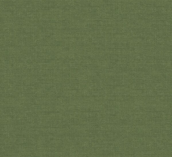 Vliesová tapeta na zeď, zelená, imitace látky, FOL904, The Colour Book II, Masureel