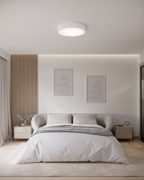 Brilagi - LED RGBW Stmívatelné stropní svítidlo CLARE 3xE27/9W/230V Wi-Fi bílá