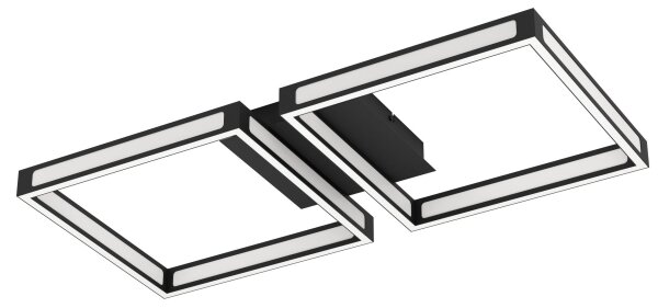 Eglo 99788 - LED Stropní svítidlo ALTAFLOR 2xLED/11,2W/230V černá