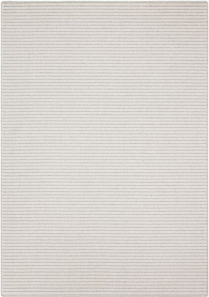 Kusový koberec vlněný Agnella Noble Ruti Geometrický světle šedý Rozměr: 160x230 cm