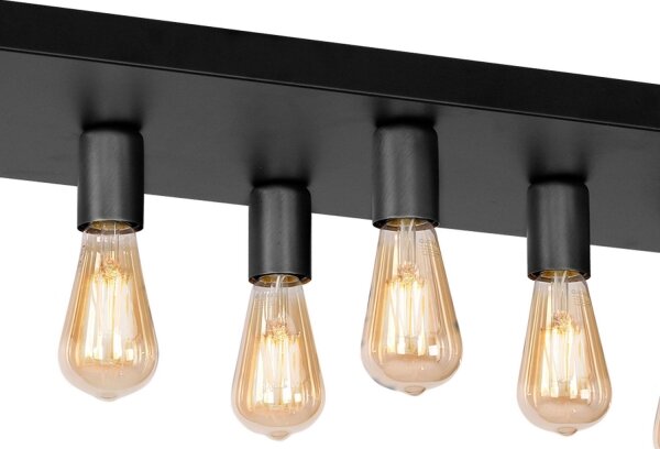 Bodové svítidlo FILO 11xE27/60W/230V černá