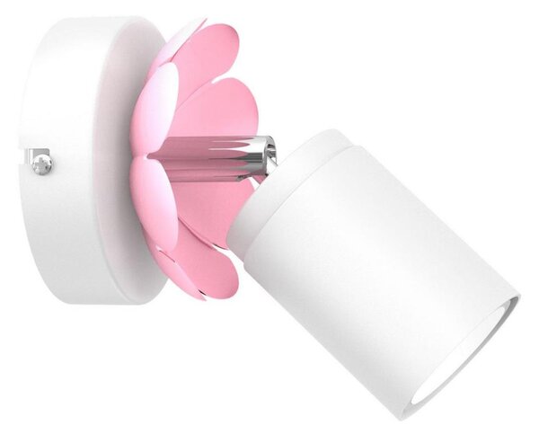 Nástěnné bodové svítidlo FLOWER 1xGU10/8W/230V bílá