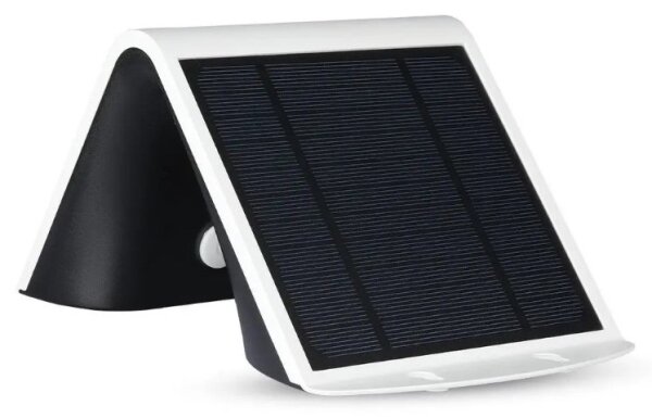 LED Solární nástěnné svítidlo se senzorem LED/3W/3,7V 3000/4000K IP65 bílá
