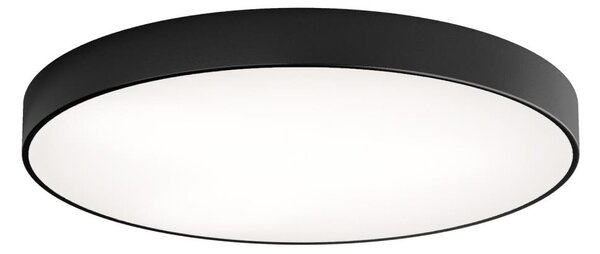 Stropní svítidlo se senzorem CLEO 6xE27/24W/230V pr. 80 cm černá