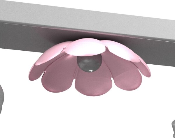 Bodové svítidlo FLOWER 2xGU10/8W/230V matný chrom