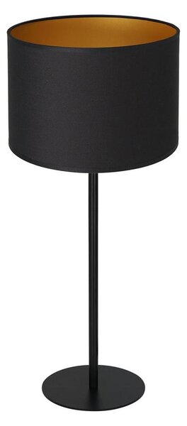 Stolní lampa ARDEN 1xE27/60W/230V pr. 25 cm černá/zlatá
