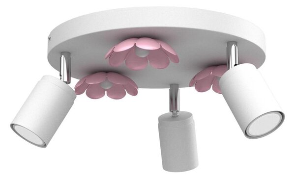 Bodové svítidlo FLOWER 3xGU10/8W/230V bílá