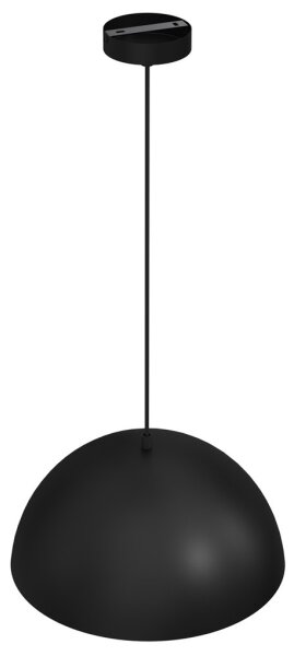 Lustr na lanku BETA 1xE27/60W/230V pr. 35 cm černá