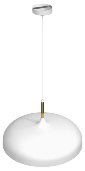 Brilagi - Lustr na lanku ABRAHAM 1xE27/60W/230V pr. 45 cm bílá
