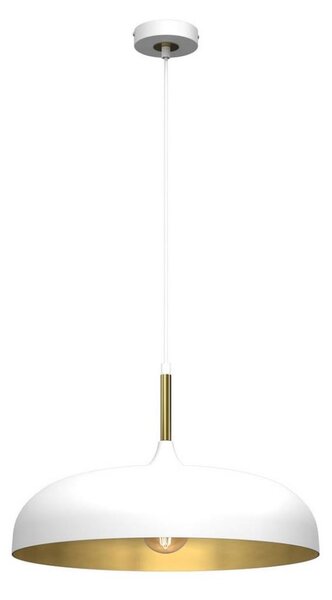 Brilagi - Lustr na lanku ABRAHAM 1xE27/60W/230V pr. 45 cm bílá