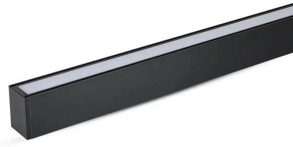 LED Lustr na lanku SAMSUNG CHIP LED/40W/230V 6400K černá