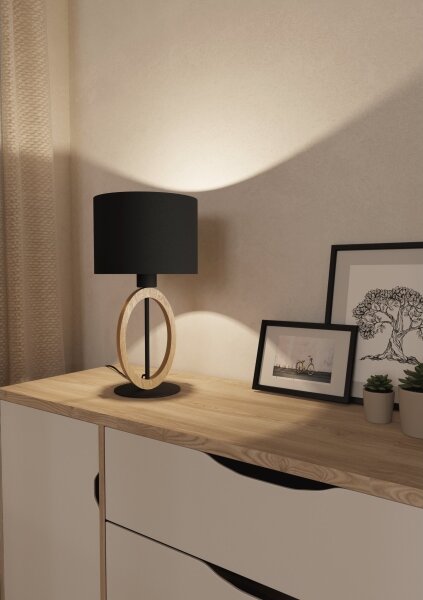 Eglo 43569 - Stolní lampa BASILDON 1xE27/40W/230V