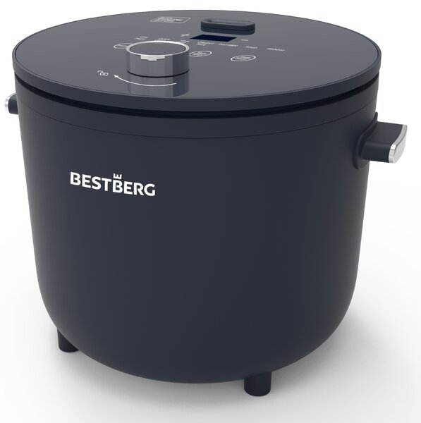 Nízkosacharidový rýžovar BestBerg BBRC-100 / 2 l / 400 W / černá