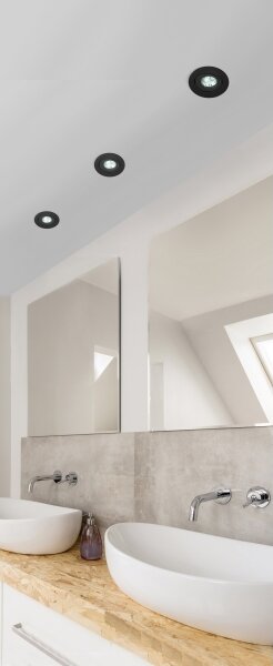 Azzardo AZ4141 - Podhledové svítidlo CARLO 1xGU10/50W/230V