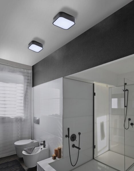 Azzardo AZ4146 - Koupelnové stropní svítidlo LUCIE 2xE27/20W/230V IP44