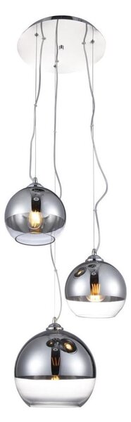 Azzardo AZ4750 - Lustr na lanku BALL 3xE27/40W/230V kulatý