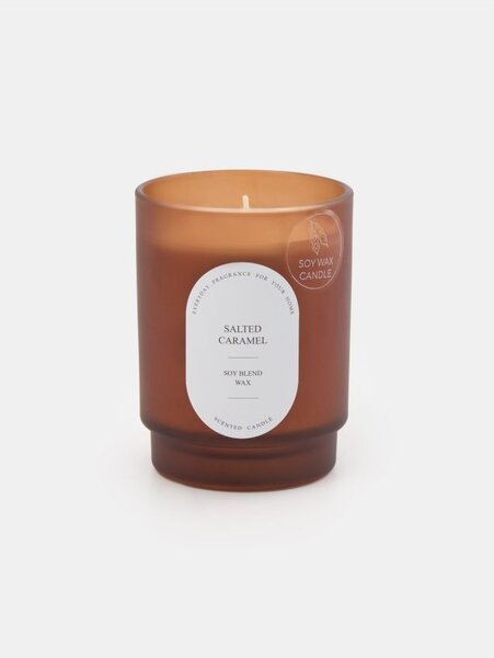 Sinsay - Vonná sójová svíčka Salted Caramel - béžová